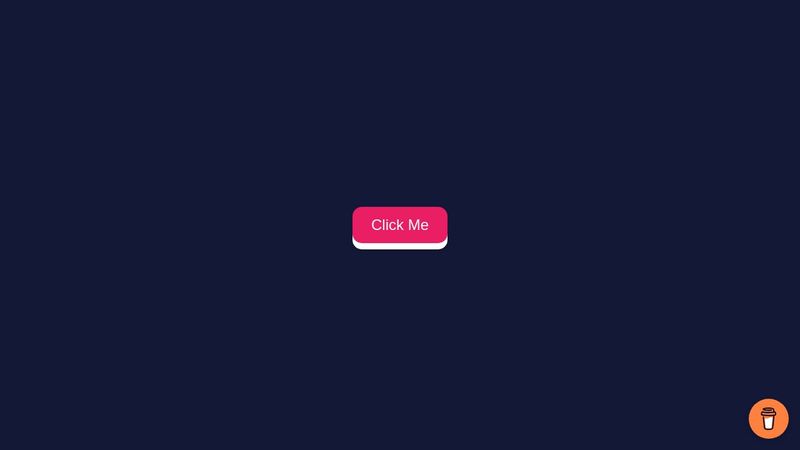 A Pressed Effect On Button Pure CSS