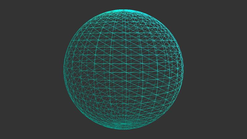 three.js sphere