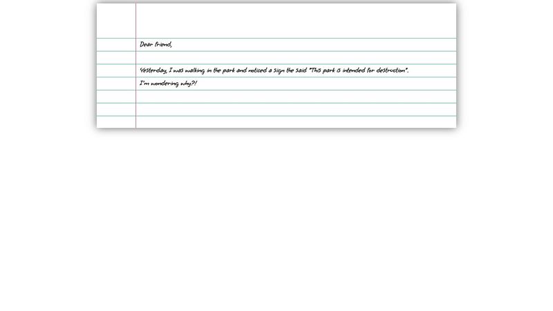 CSS Notebook paper