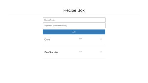 RecipeBox - Script Codes
