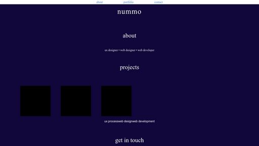 Personal Portfolio Webpage - Nummo - Script Codes