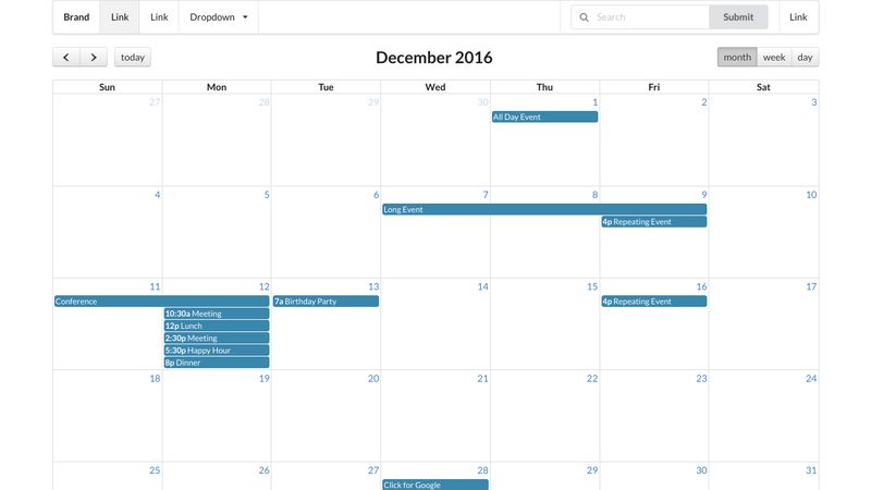 Semantic UI - Calendar