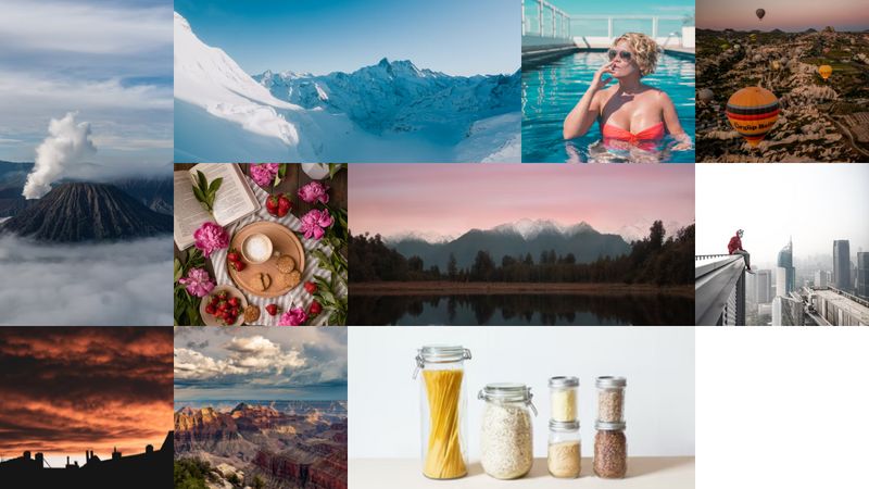 css grid responsive image gallery codepen