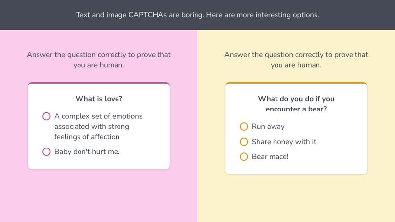 captcha-ideas