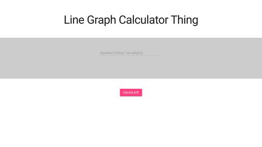 Line Graph Calculator Thingimijigy - Script Codes