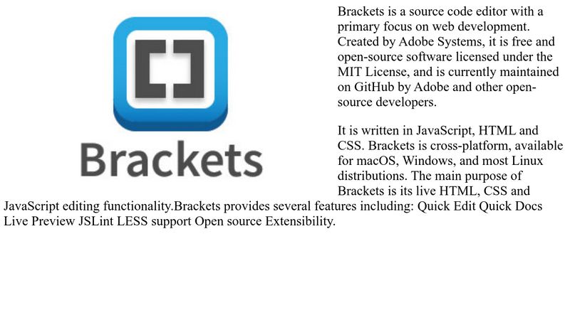 brackets text editor for android