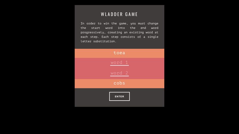 word-ladder-game