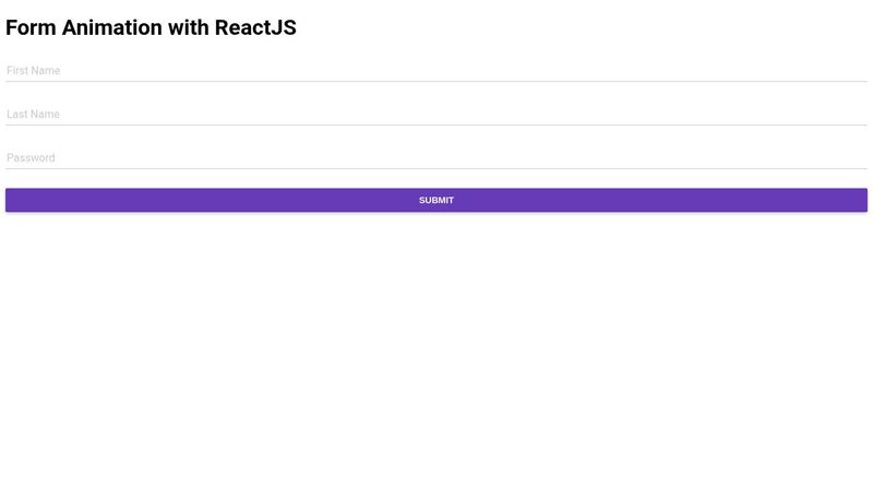 Animation with ReactJS + ES6 Animation with ReactJS + ES6