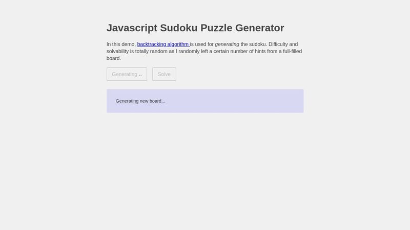sudoku generator algorithm c sudoku generator algorithm c