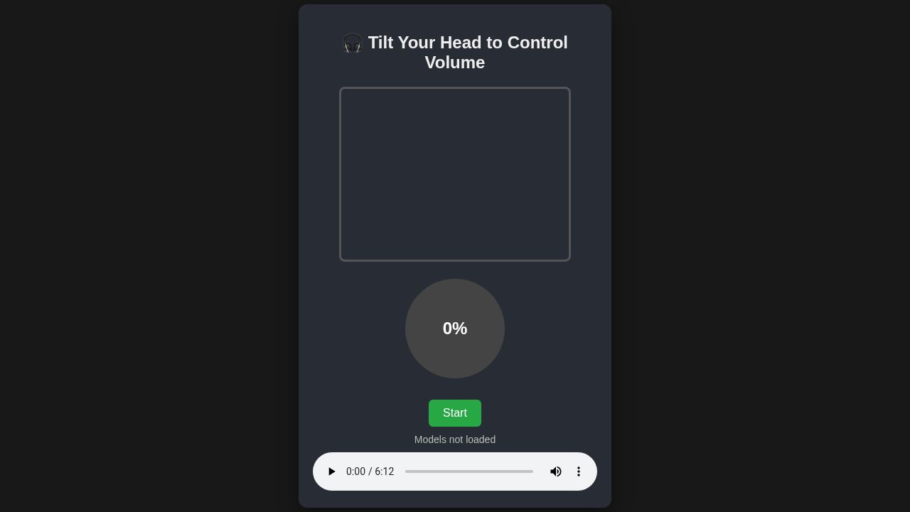 Tilt Your Head- try a hundred percent ;) (Open in Codepen)