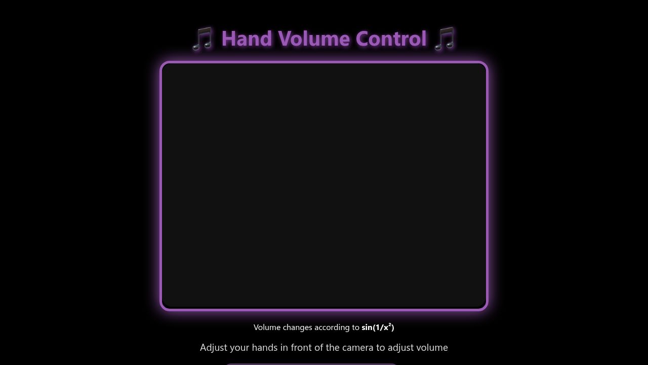 Hand Detecting Worst Controller (open in codepen)