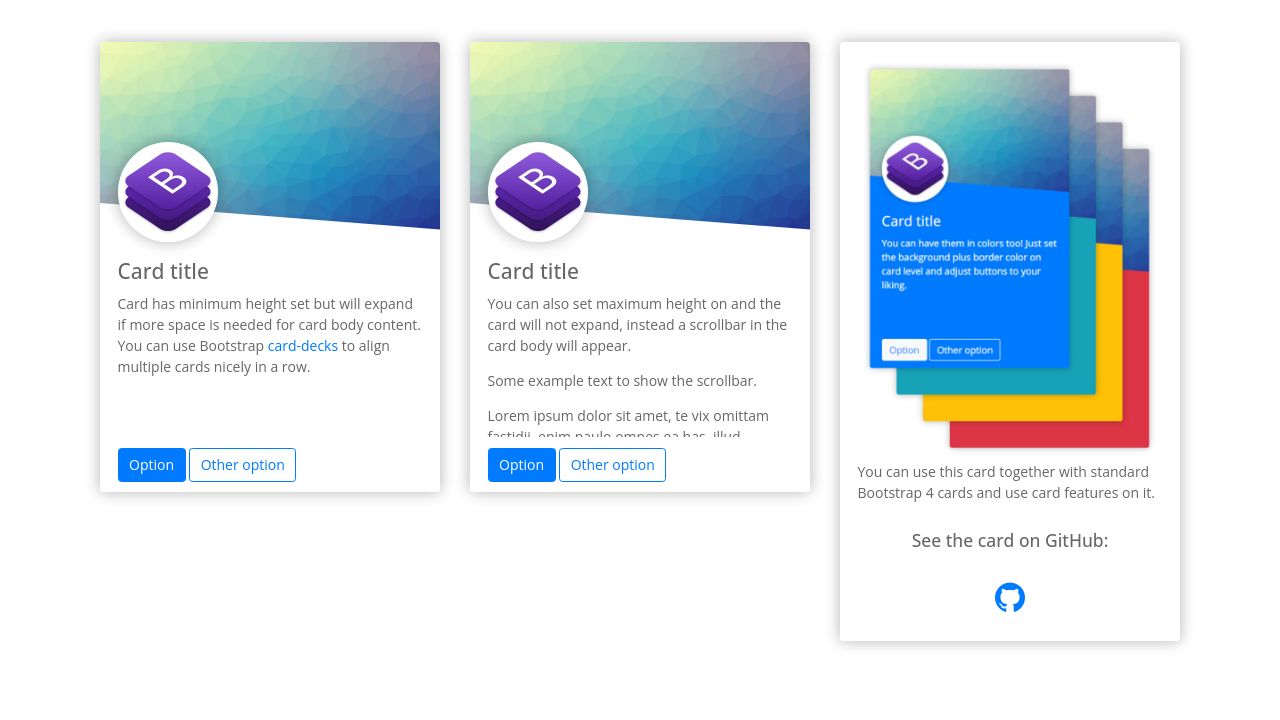 Với Bootstrap 4 custom card background color, bạn có thể tạo ra những thẻ độc đáo và thu hút người dùng. Bằng cách sử dụng tính năng này của Bootstrap 4, bạn có thể tùy chỉnh hoàn toàn màu sắc của thẻ để tạo ra những trang web độc đáo và chuyên nghiệp hơn. Hãy xem ngay hình ảnh để tìm hiểu cách sử dụng Bootstrap 4 custom card background color.