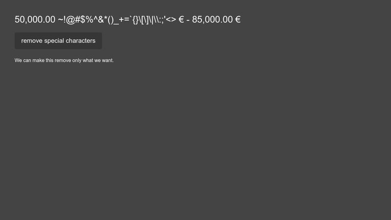 Excel Formula To Replace All Special Characters