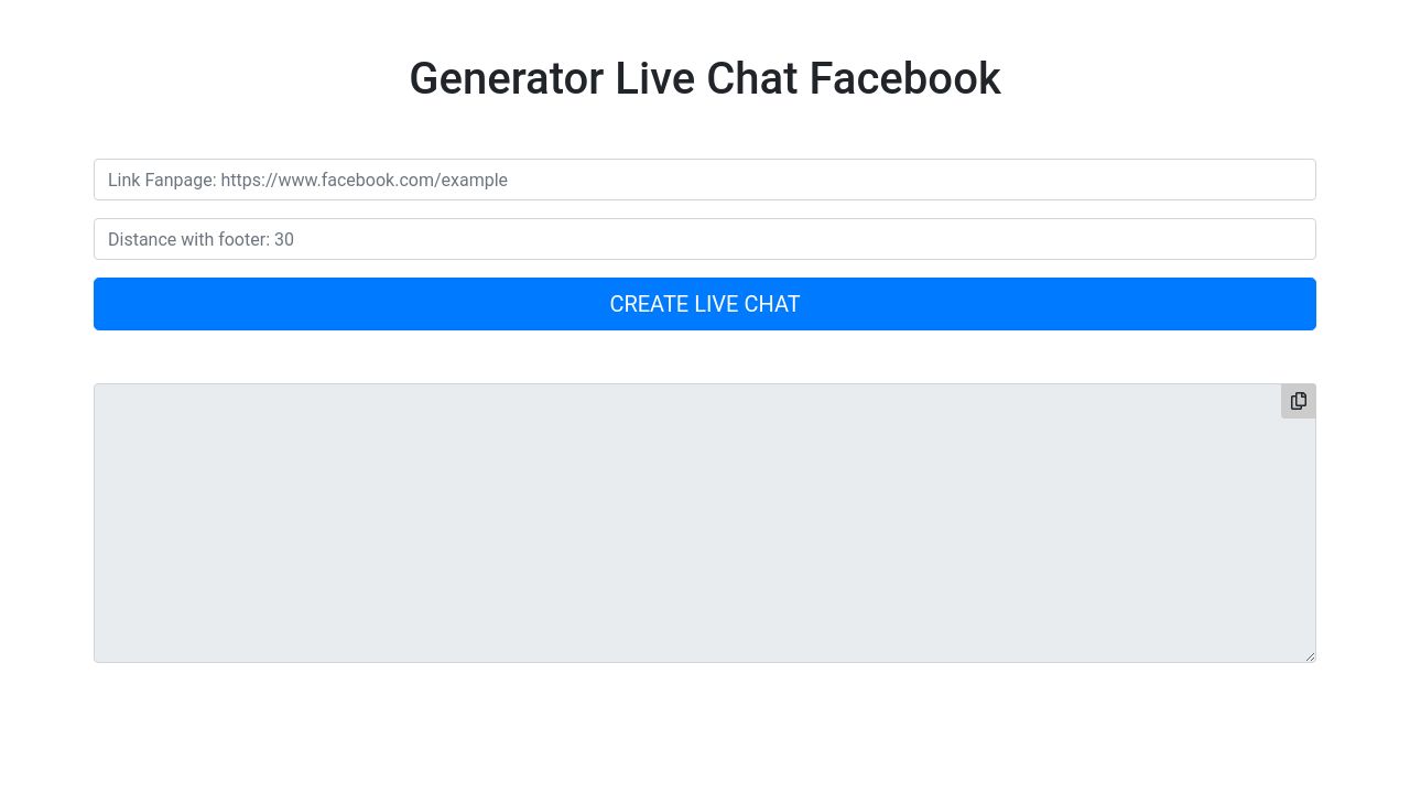 Fb chat generator