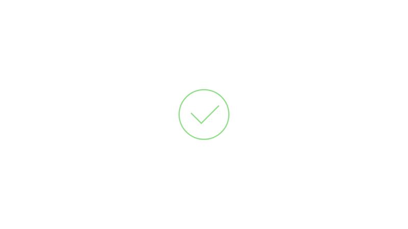 Success icon animation - CSS only