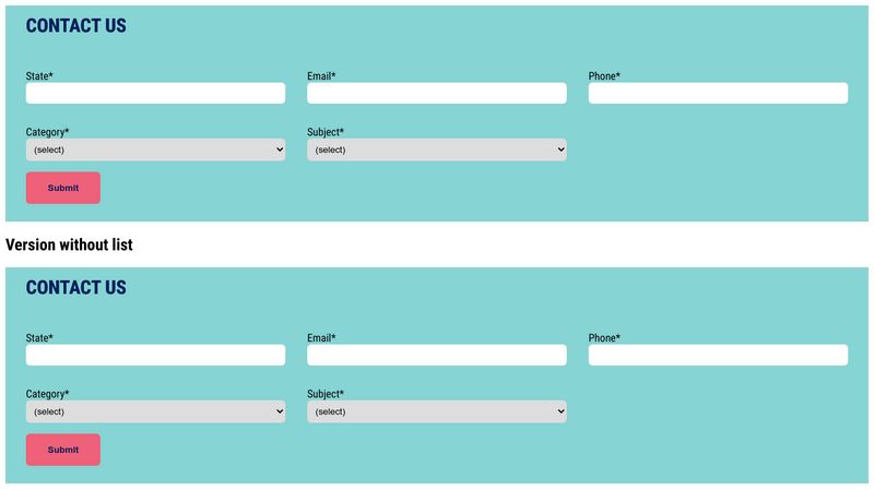 form-sample