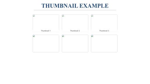 Thumbnail Example - Script Codes
