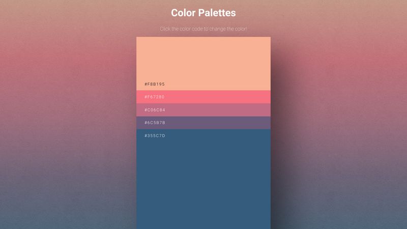 color palette