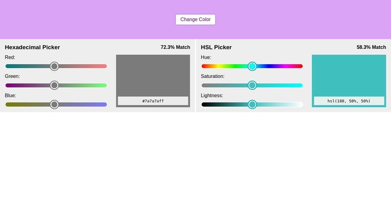 Color Picker Challenge