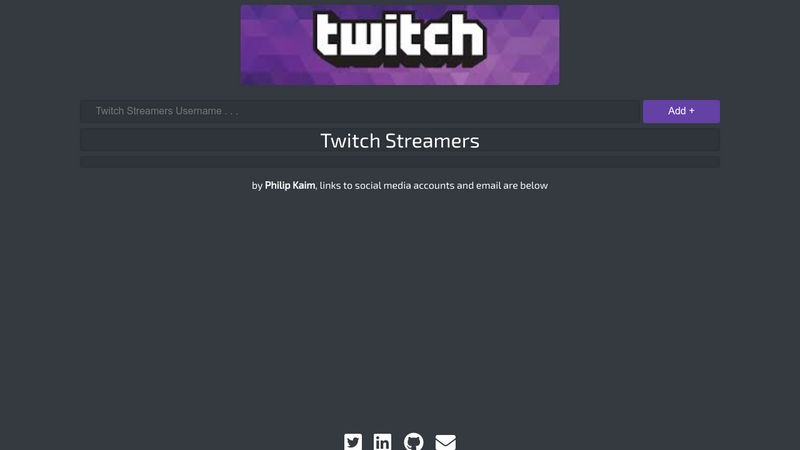 Twitch.tv JSON API V2