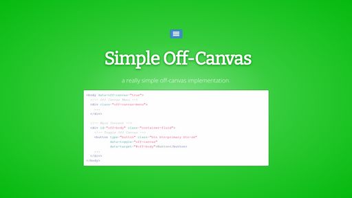 Off-Canvas - Script Codes