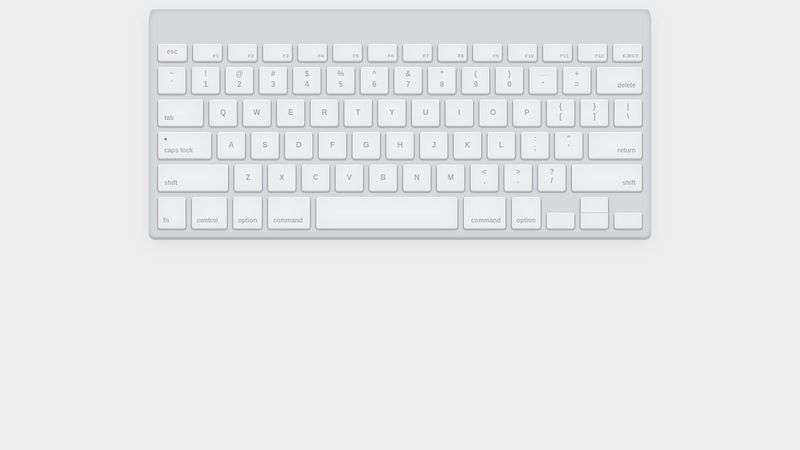 CSS Keyboard
