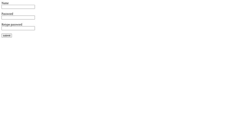 validate HTML form without css