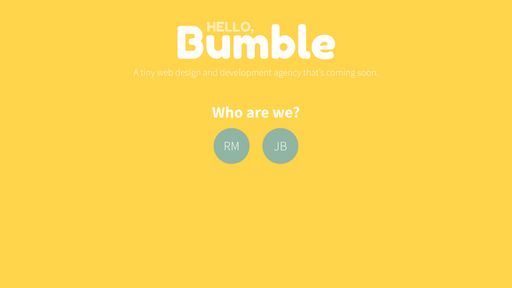 Bumble Coming Soon Page - Script Codes
