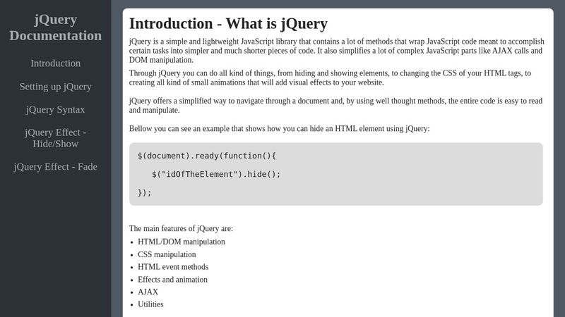 FreeCodeCamp Technical Documentation Challenge