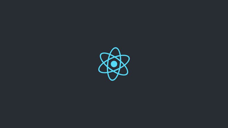 React logo pure css