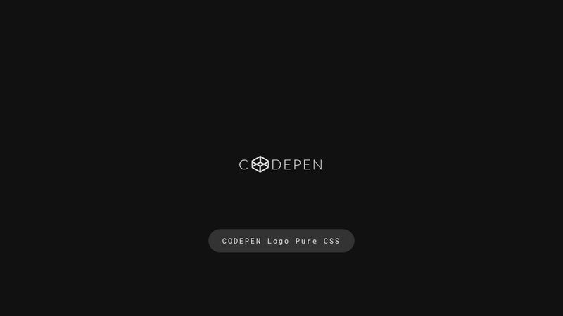 CODEPEN Logo Pure CSS