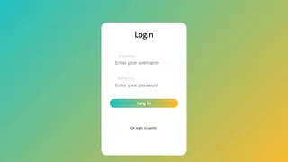 React Login Form Stackblitz