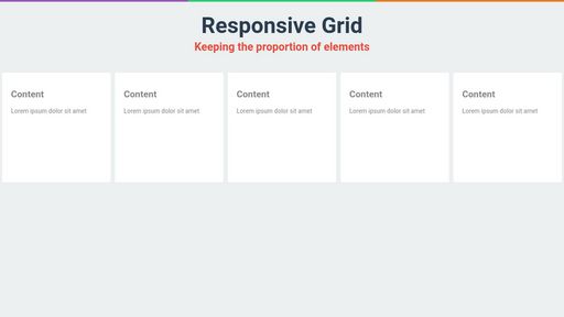 Responsive Grid Proportion - Script Codes