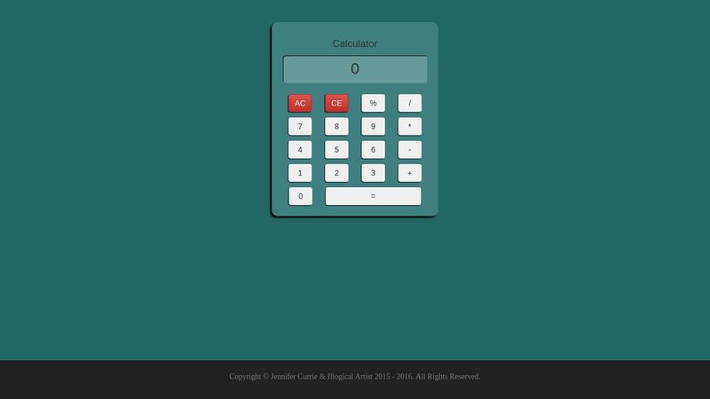 JavaScript Calculator