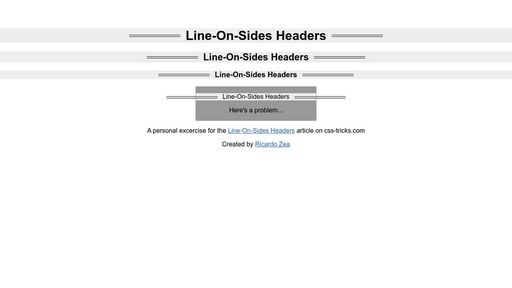 Line-On-Sides Headers - Script Codes