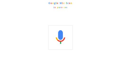 Google Mic Icon - Script Codes