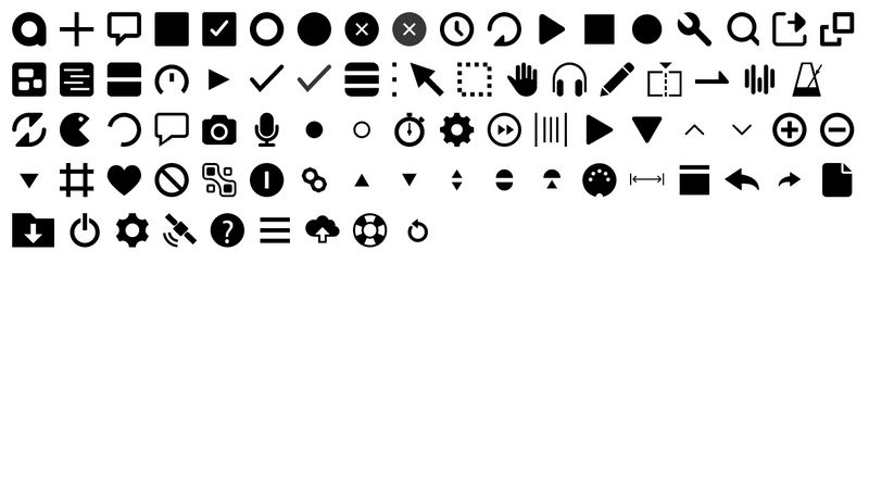 Audiotool Next Symbols