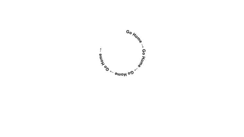Circle text rotation with SVG