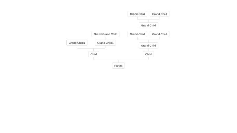 Pure CSS Tree Diagram