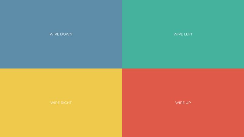 CSS Wipe Hover Effect