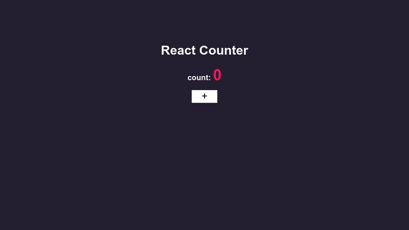 React Counter