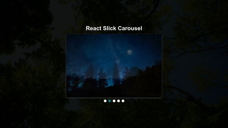 react-slick-carousel