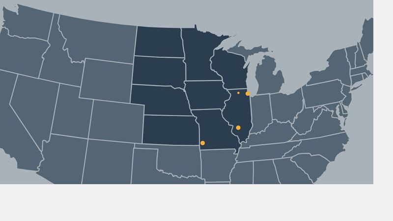 SVG Map with CSS Animation