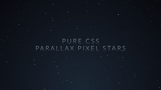 Parallax Star background in CSS - Script Codes