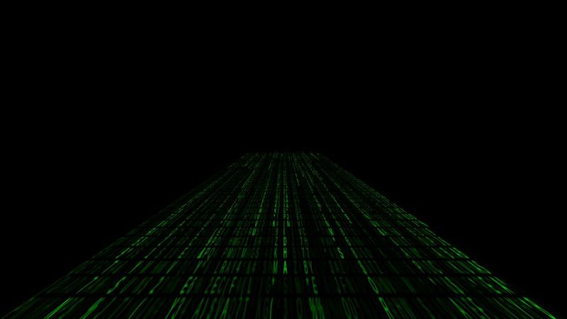 matrix code テスト2(CSS:perspective)