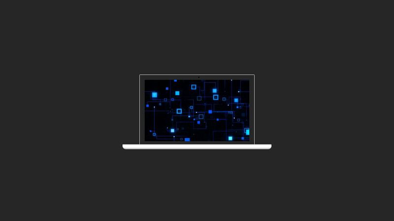 Laptop using HTML and CSS only