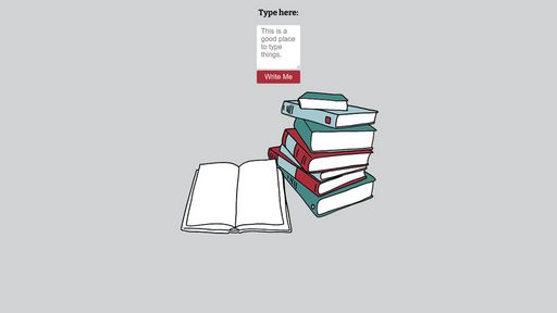 Vue Book Content Typer - Script Codes