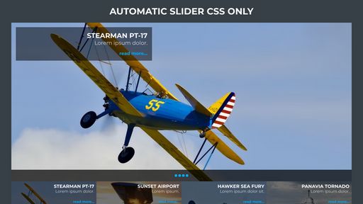 Slider CSS Only - Script Codes