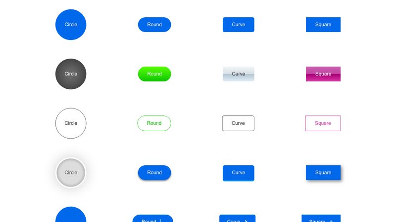 Simple Buttons CSS v1