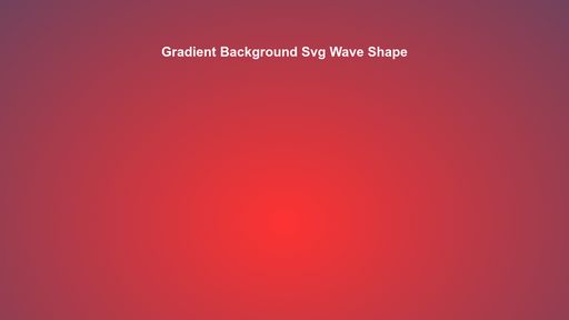 Gradient Background svg wave shape - Script Codes